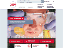 Tablet Screenshot of opcadefi.fr